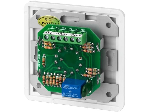 Monacor ATT-306PEU, Rotasjonsvolumkontroll, Hvit, 6 W, 80 x 67 x 80 mm, 190 g