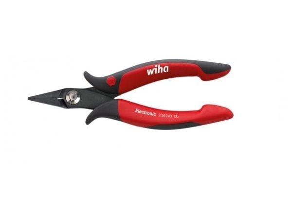 Wiha Z 36 0 03, Lineman-tång, Stål, Svart, Röd, 1,2 mm, 13,5 cm, 14 cm (5.5")