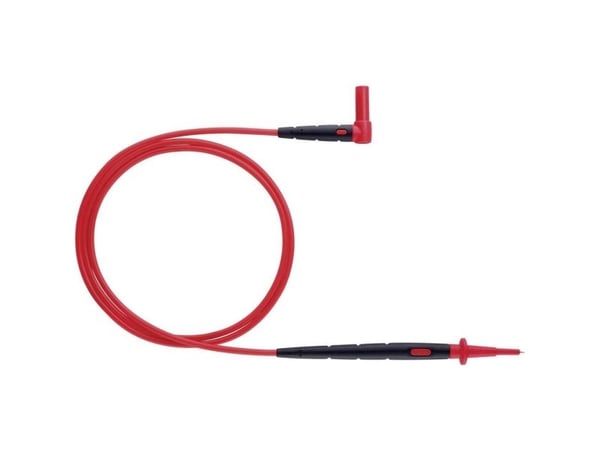 testo 0590 0014 Turvatestausjohtosarja [liitin 4 mm - liitin 4 mm] 1,00 m musta, punainen 1 kpl 1 kpl