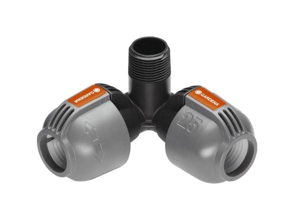 Gardena HJØRNESTYKKE 25 mm x 3/4" udvendigt gevind gevind