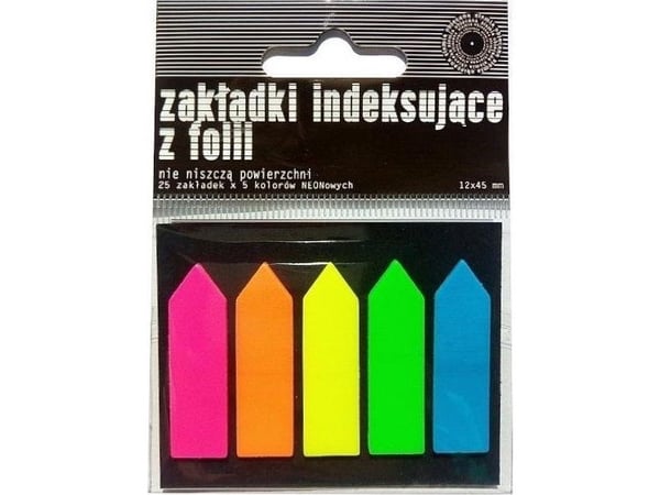 Indexflikar «Ziemia Obiecana» PET neon