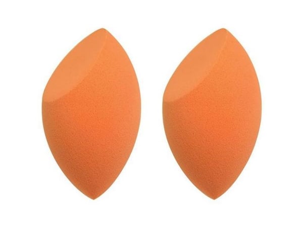Real Techniques Miracle Complexion Svamper, Afrundet, Orange, 2 stk