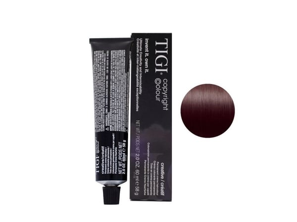 Tigi Tigi Colour Creative permanent hårfarge 4/2 medium brown violet 60 ml