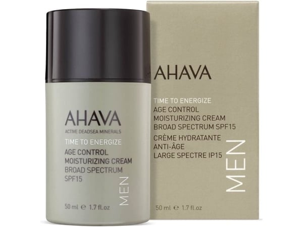Ahava Men T.T.E. Age Control Moisturizing Cream SPF15 - Mand - 50 ml