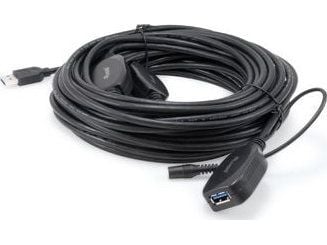Equip 133348, 15 m, USB A, USB A, USB 3.2 Gen 1 (3.1 Gen 1), 5 Gbit/s, Sort
