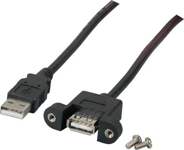 EFB Elektronik K5291SW.3V2, 3 m, USB A, USB A, USB 2.0, 0,48 Gbit/sek., svart