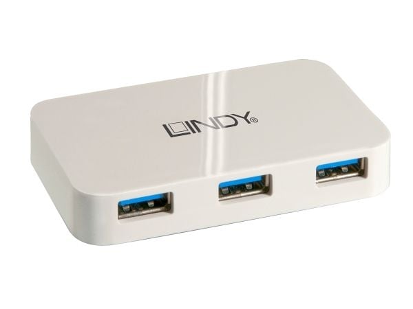 Lindy 43143, USB 3.2 Gen 1 (3.1 Gen 1) Type-A, USB 3.2 Gen 1 (3.1 Gen 1) Type-A, 5000 Mbit/s, Hvit, Windows 2000, Windows 7 Home Basic, Windows 7 H...