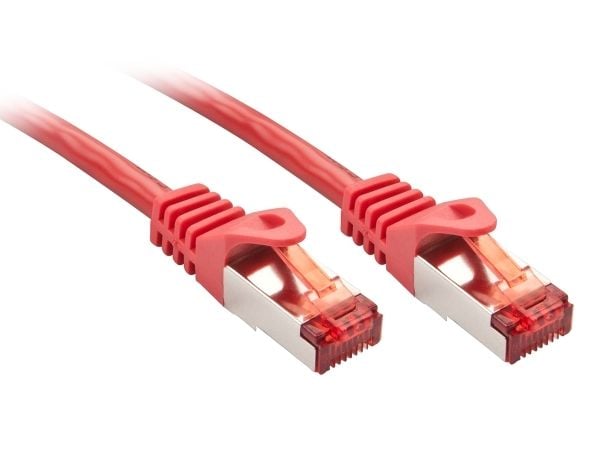 Lindy 47363, 1,5 m, Cat6, S/FTP (S-STP), RJ-45, RJ-45, Rød