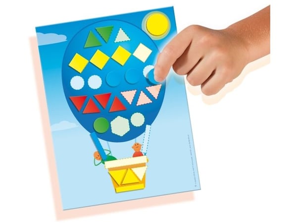 SES Creative I learn to recognize shapes, 3 År, Multifärg