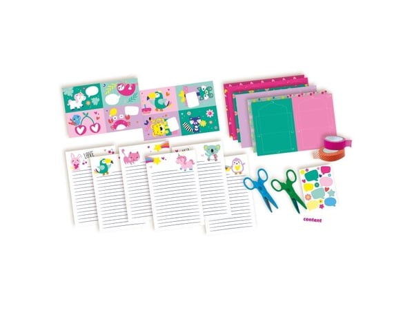 SES Creative Stationery crafts, Pysselset för barn, 5 År, Multifärg