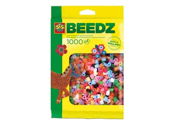 SES Creative Beedz 00745, 1000 stykker, 5 år, Gutt/Jente, Barn, Plast, Flerfarget