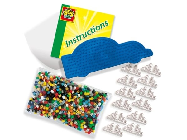 SES Creative Beedz 06215, 5 år, Gutt/Jente, Barn, Plast, Flerfarget, 1400 stykker