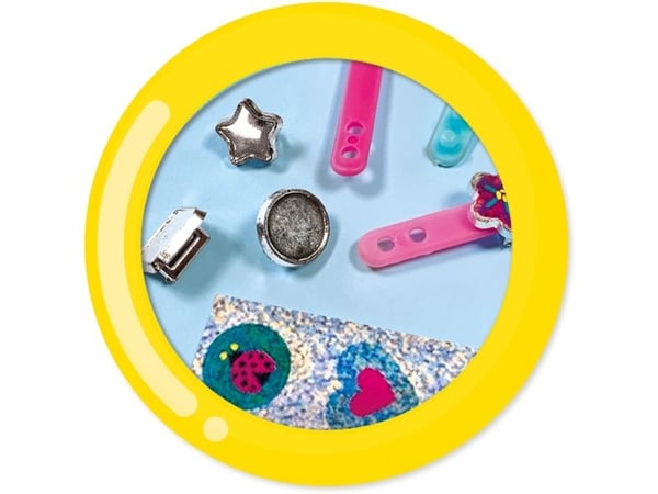 SES Creative 14636, Smykkesett til å lage armbånd for barn, 3 år, Fotoark kartong, Flerfarget