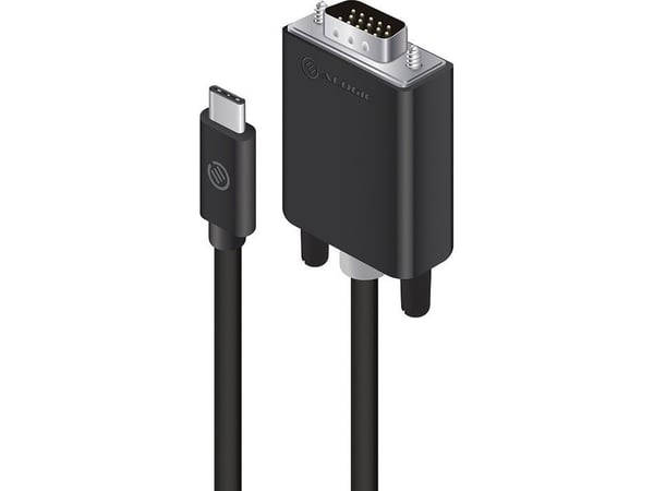 ALOGIC Elements Series - Ekstern videoadapteri - USB-C - VGA - lajittelu - yksityiskohdatalgia