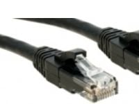 Lindy 45434, 3 m, Cat6, U/UTP (UTP), RJ-45, RJ-45, Svart