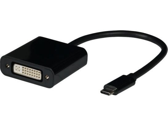 EFB Elektronik EBUSBC-DVI, 0,15 m, USB Type-C, DVI, Hankjønn, Hunkjønn, Rett