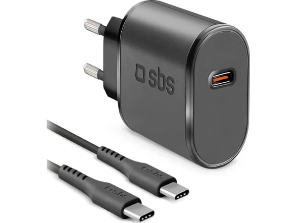 Įkroviklis SBS Mobile 1x USB-C 3 A (TEKITTC15W)