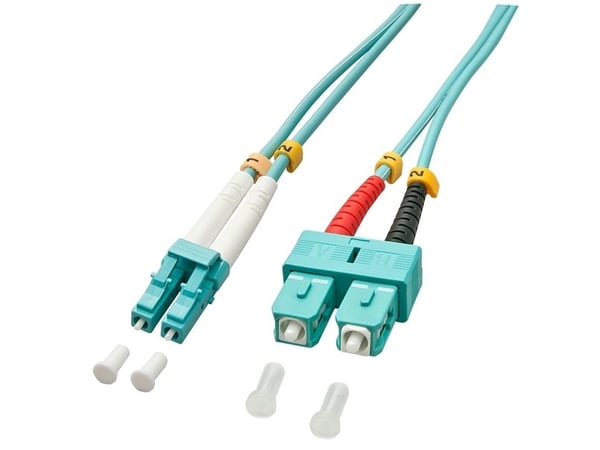 Lindy 20m OM3 LC - SC Duplex, 20 m, OM3, LC, SC, LC, SC