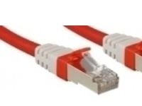 Lindy 45390, 10 m, Cat6a, S/FTP (S-STP), RJ-45, RJ-45, Punainen