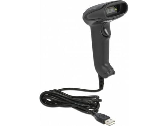 Delock - Strekkodeskanner - håndholdt - 30 skann/sek - dekodet - USB