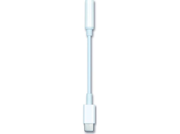 2GO 797008, 3.5mm, Hankjønn, USB Type-C, Hankjønn, 0,1 m, Hvit