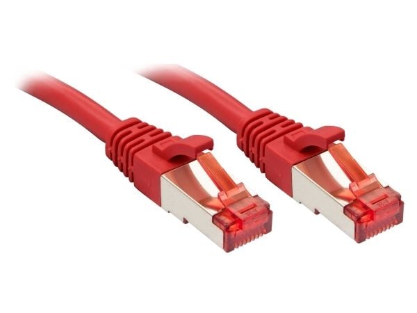 Lindy 47737, 7,5 m, Cat6, S/FTP (S-STP), RJ-45, RJ-45, Rød