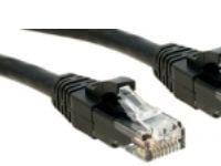 Lindy 45431, 0,5 m, Cat6, U/UTP (UTP), RJ-45, RJ-45, Svart