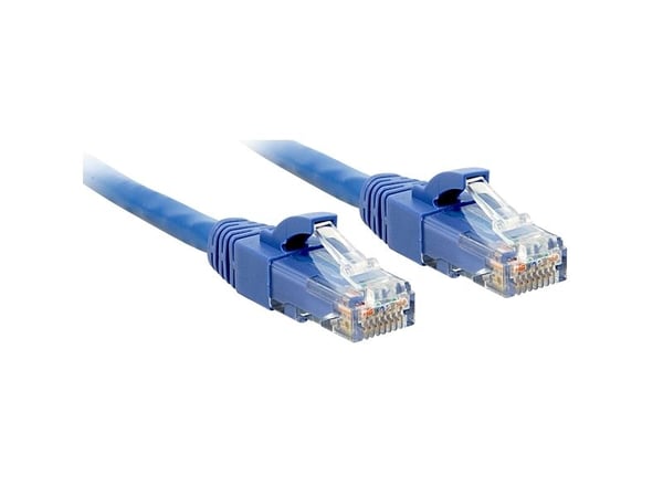 Lindy 48025, 30 m, Cat6, U/UTP (UTP), RJ-45, RJ-45, Sininen