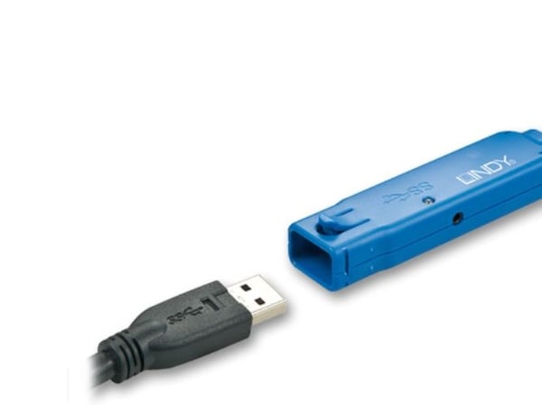 Lindy 43158, 8 m, USB A, USB A, USB 3.2 Gen 1 (3.1 Gen 1), 5000 Mbit/s, Lajittelu