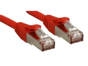 Lindy 45622, 1 m, Cat6, S/FTP (S-STP), RJ-45, RJ-45, Rød