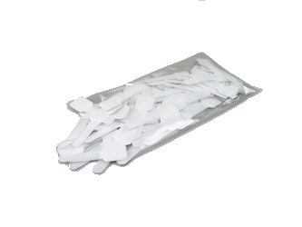 LTC PRO Wall - Kabelhållare - bordsmontering, väggmontering - 9 cm - vit (paket om 50)