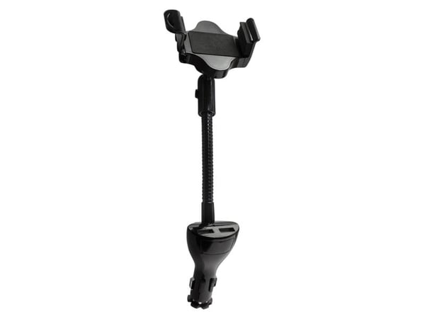 LogiLink PA0121, Mobiltelefon/smarttelefon, Aktiv holder, Bil, Sort