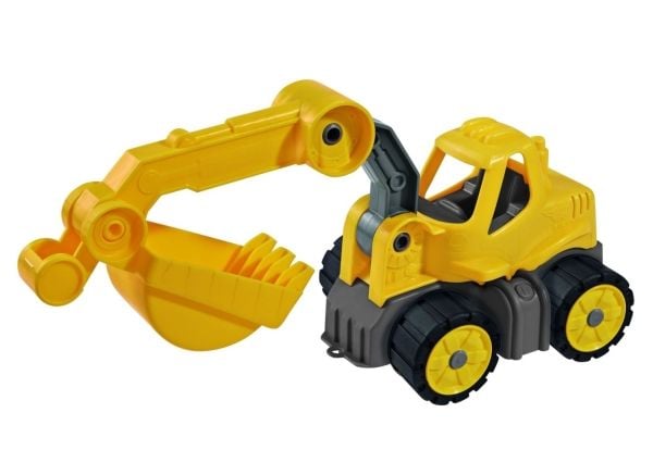 BIG Power Worker Mini Bagger, 2 År, Plast, Gul