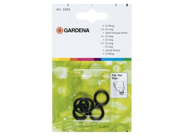 Gardena 05303-20 - Packing - Set - O-Ring - 9mm - 5 pcs.