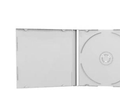 MediaRange - CD-cover - kapasitet: 1 CD/DVD - gjennomsiktig (en pakke 100)