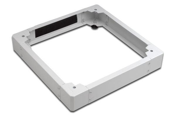 DIGITUS Professional - Rack-sokkel - lysegrå, RAL 7035 - 19"