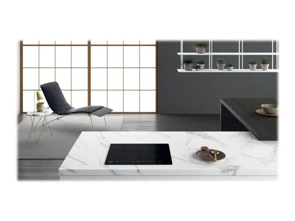 Whirlpool WL B8160 NE - Induksjonskomfyrtopp - 4 plater - Nisje - bredde: 56 cm - dybde: 48 cm - svart
