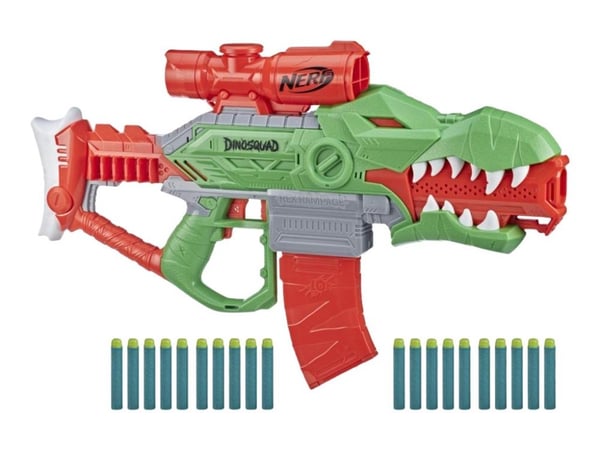 NERF DinoSquad - Rex-Rampage Moottoroitu tikanheittimen räjäyttäjä