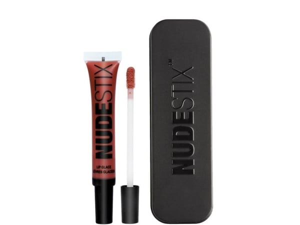 Nudestix, Lip Glace, Liquid Lipstick, 08, Nude, 10 ml