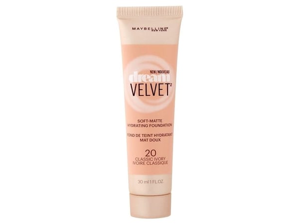 Maybelline Dream Velvet Soft Matte Cream Foundation, 20 Classic Ivory, 30 ml