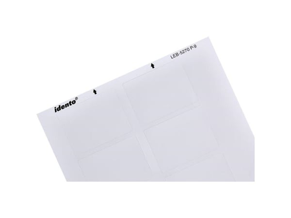 TE Connectivity 3-1768034-3 LEB-3460P-9 Kaapelitarra LEB 60 x 34 mm Värimerkintäkenttä: valkoinen (matta) Tarrojen määrä: 21 kpl TE Connectivity 3-1768034-3 LEB-3460P-9 Kaapelitarra LEB 60 x 34 mm Värimerkintäkenttä: valkoinen (matta) Tarrojen määrä: 21 kpl
