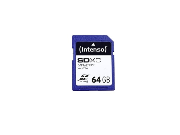Intenso - Flash-minneskort - 64 GB - Class 10 - SDXC