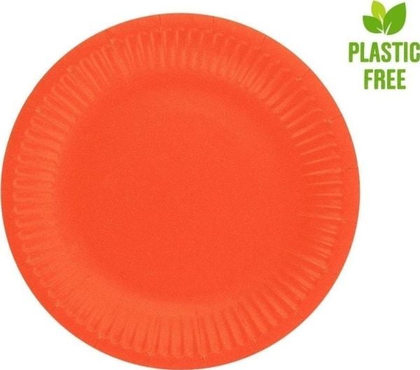 GoDan Paperi lautaset punainen 18cm 6kpl