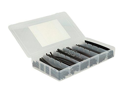 Delock - Värmekrympslangar - 10 cm - svart (paket om 100)