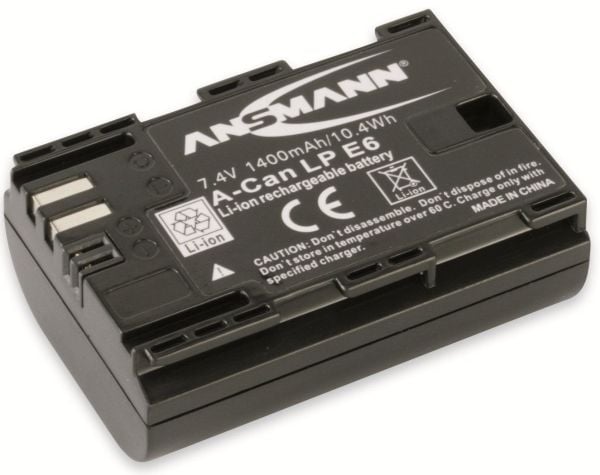 Ansmann A-Can LP E 6, 1400 mAh, 7,4 V, Litiumioni (Li-Ion)
