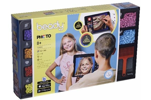 Beady Photo perler 18.000, 12 plater, 1 skrape