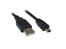 Sharkoon - USB-kabel - USB (hann) til mini-USB type B (hann) - USB 2.0 - 50 cm - svart