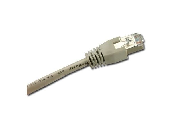 Sharkoon - Koblingskabel - RJ-45 (hann) til RJ-45 (hann) - 3 m - SFTP - CAT 6 - svart