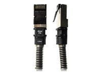 PatchSee PCI6Patch - Koblingskabel - RJ-45 (hann) til RJ-45 (hann) - 91 cm - UTP - CAT 6a - med støvel - svart
