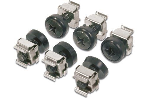 Digitus DN-19 SET - Rackskruer, -mutre og -underlagsskiver - 19" (en pakke 50) - for P/N: DN-19 07U-6/6, DN-19 09U-6/6, DN-19 12U-6/6, DN-19 16U-6/...